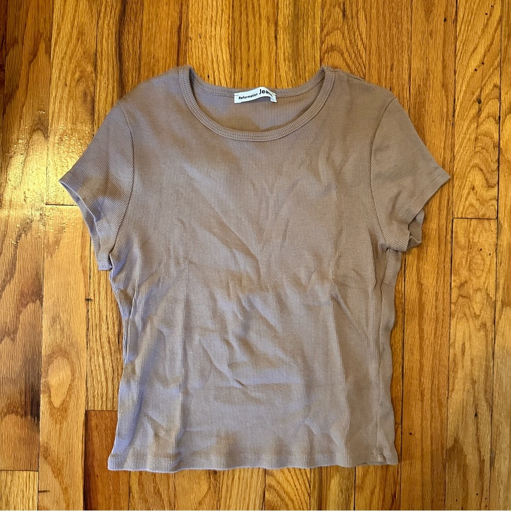 Reformation Hartley Knit Top